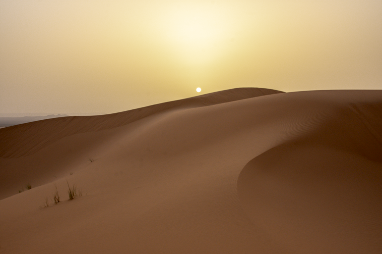Desierto de Merzouga en Marruecos