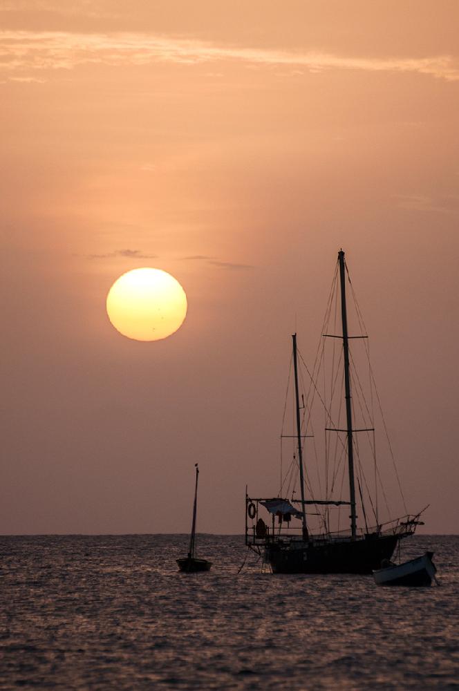 Atardecer en Cabo Verde