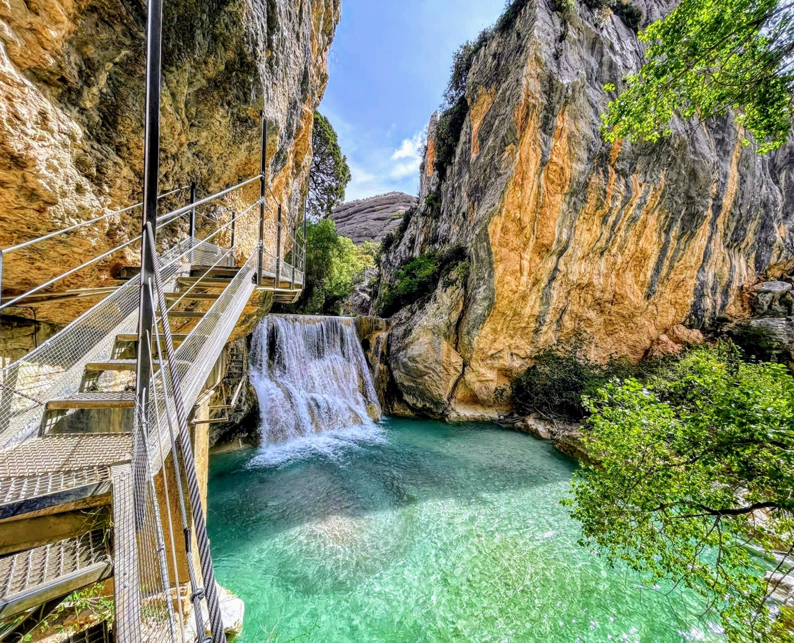 Pasarelas de Alquézar, Huesca